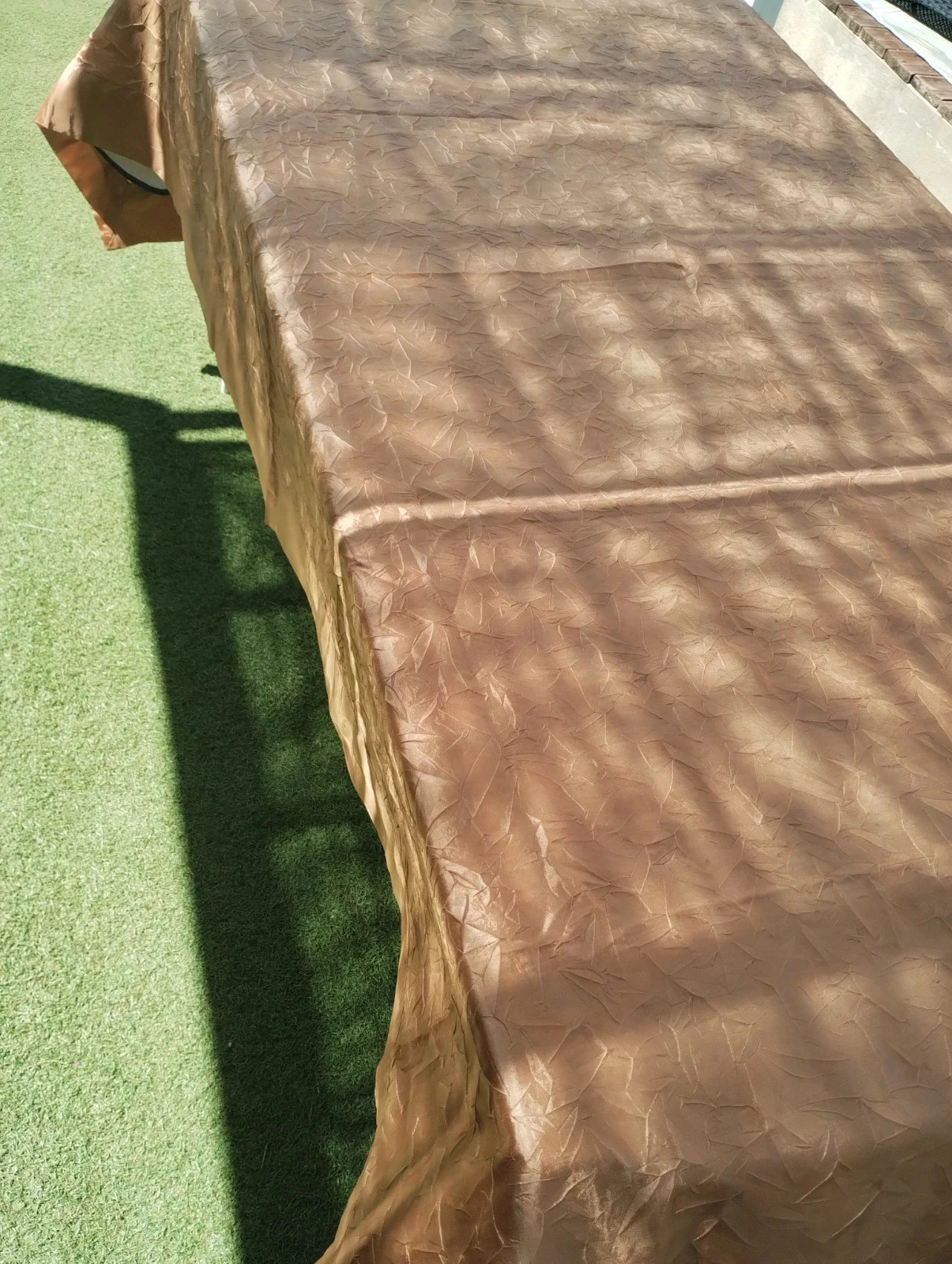 Dikke gouden tafelkleed 250*150cm – photo 7
